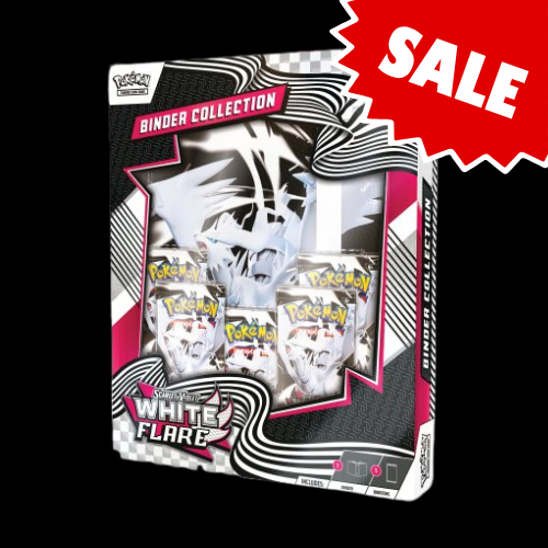 White Flare Binder Collection