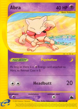 Abra (SK 46) Reverse-Holo - NM