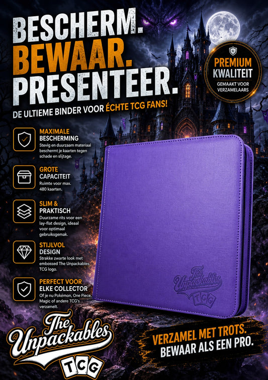Binder Gengar Purple - By The Unpackables TCG