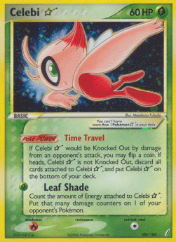 Celebi Gold Star (CG 100) - EX