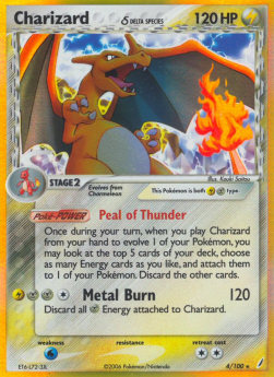 Charizard δ Delta Species (CG 4) - GD/EX