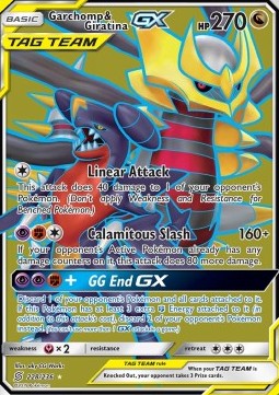 Garchomp & Giratina GX (UNM 228) - NM