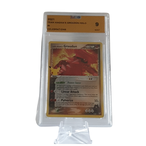 Team Magma's Groudon - Celebrations #9 - Mint #9 (Graded by UCG)