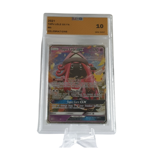 Tapu Lele GX - Celebrations #60 - Gem-Mint #10 (Graded by UCG)