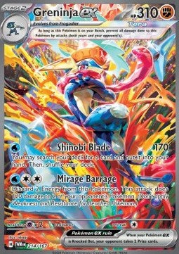 Greninja ex (TWM 214) - NM