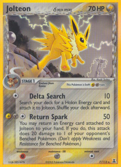 Jolteon δ Delta Species (DS 7) - EX
