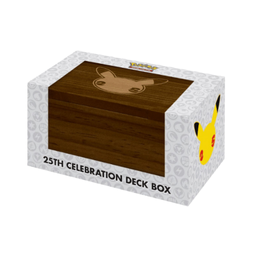 Pokemon Celebrations – Houten kaarten Deck Box – 25th anniversary #MG