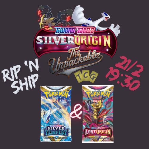 Silver Origin Booster Bundle - Live Stream 28/2 19:30 (RIP 'N Ship)