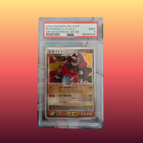 Rhyperior LV. X - Cry from the Mysterious - 1ste - JP -  PSA 9
