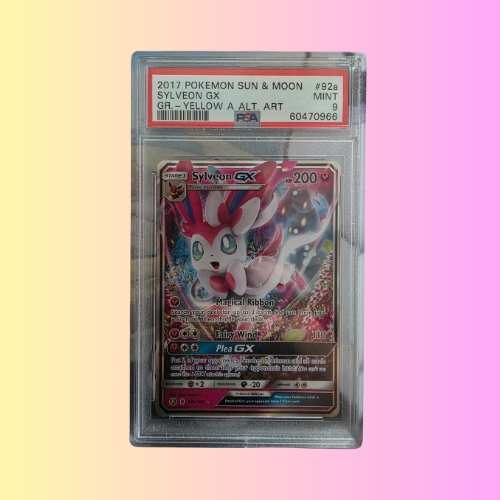 Sylveon GX - Sun & Moon - PSA 9