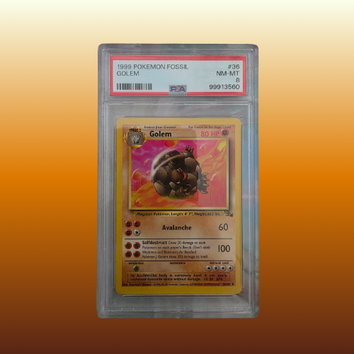 Golem - Fossil - PSA 8