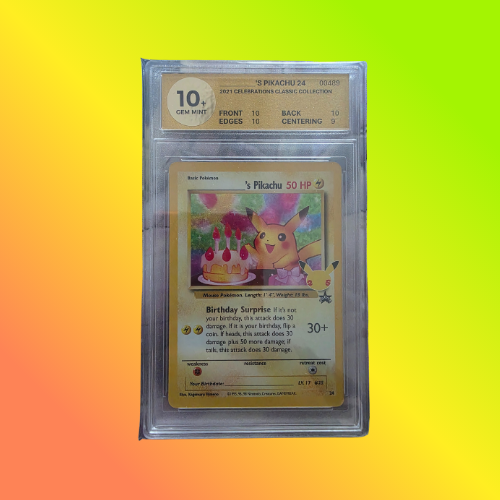 _____'s Pikachu - Celebrations - WG 10