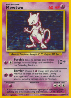 Mewtwo (BS 10) Dutch - Good