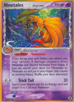 Ninetales δ Delta Species (DF 8) - NM