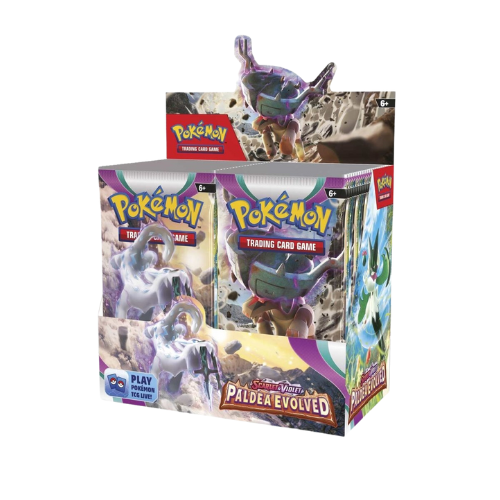 Pokemon Paldea Evolved Booster Box inclusief Acrylbox #MG