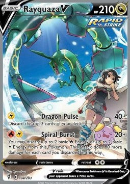 Rayquaza V (EVS 194) - NM