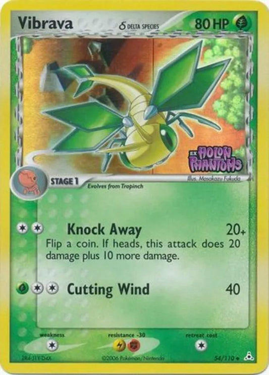 Vibrava δ Delta Species (HP 54) Reverse-Holo - EX